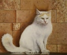 猫好きのプロの画家があなたの愛猫を油絵で描きます 世界一可愛い愛猫チャンをアート世界の主役として描きます イメージ10