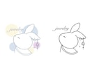 ゆるっと可愛い手描きのロゴデザイン作成ます ★著作権譲渡料込み★ ショップカード等関連デザイン作成もOK イメージ5