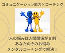 人間関係のお悩みが改善するメンタルサポートをします プロコーチがコミュニケーション力を育てるセッションします イメージ1