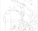 グラフィックやタトゥーを合わせて感じのイラストます 個性的なイラストを求めている人サンダルが欲しい人 イメージ8