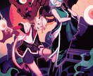 ポップな塗りのイラストを描きます 和風ファンタジーでポップな絵が得意です！ イメージ1