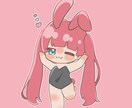 可愛いミニキャラのイラストを描きます SNSアイコンやグッズ用イラストにおすすめ✨ イメージ5