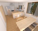 ３Dパース作成します イメージがより膨らむお手伝いをさせて頂きます✨ イメージ1
