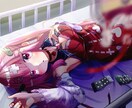 可愛い萌えイラスト，制作します 女の子の可愛さを最大限に引き出した絵を描きます イメージ1