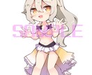 キャラデザ込みでVtuber作成いたします デザインからモデリング、立ち絵などを一括で承ります イメージ8