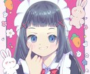 商用利用◎!アイコン、ヘッダー等お描きします Twitterや動画用、動くアイコンにすることも◎! イメージ4