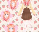 IRIAMでの立ち絵描けます 可愛い女の子中心に作成します！ イメージ1