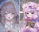 SNSアイコン、ヘッダーなどお描きします 可愛いイラスト好きな方向けです☆ イメージ3