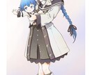 ご希望のタッチで女の子を描きます あなたのご希望に沿うキャラを作成します イメージ6