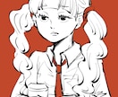 シンプルタッチ単色塗りイラストを作成します SNSアイコンにご利用可能です イメージ7