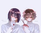 あなたと「推し」を、もっと特別に。丁寧に描きます 淡い色合いや感情を丁寧に描き出す、透明感ならお任せください♡ イメージ4