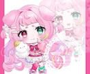 商用利用◎かわいい女の子ミニキャラお描きします 「あなただけのかわいい世界観」を形にします♪ イメージ3