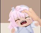 背景なしキャラクターイラスト依頼承ります アオリ、フカン、ポーズ指定はなんでも可 イメージ3