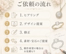 想いを形にするジュエリーを提案します 想いを聞いて、世界に一つの形へ イメージ8