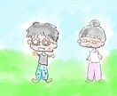可愛くシンプルなイラスト描きます SNSアイコン／記念日のプレゼント／家族の思い出 イメージ2
