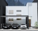 実績作りの為、基本料金で4アングル作成できます フォトリアルな建築パース！住宅・店舗お任せ下さい。 イメージ1