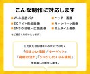Webバナー・SNS画像を制作いたします 広告・SNS・ヘッダー画像に対応します イメージ2