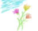 ご希望のお花のがありましたら描きます ふんわりとしたお花の絵を主に描いています。 イメージ2