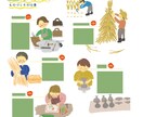 絵本風！やさしく温かいタッチのイラスト制作します 保育・地域・女性向けのやさしいイラスト制作承ります。 イメージ5