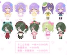 かわいいミニキャラ描きます アイコンやサムネイルなどにいかがでしょうか！ イメージ3