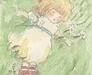 透明水彩で、やわらかな記念イラストを描きます 大切な瞬間を、やさしい色で残します。 イメージ4