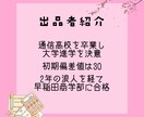 現役早大生が受験勉強サポートします 偏差値30→早稲田合格のメソッドを教えます。 イメージ2