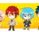 鮮やかで可愛いアイコン用イラスト描きます 幼めの絵柄でアニメ塗りが好きな方向け イメージ7