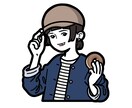 上半身専門！人物イラストを作成します オリジナリティあふれるアイコンはいかがですか？ イメージ7