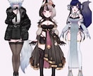 企業実績有！高クオリティVtuberモデル作ります 企業モデル制作実績あり！VBridger対応可能です。 イメージ3