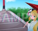 Vtuberさん向け一枚絵サムネイル作成します オリジナルのイラストを使用して、配信をしませんか？ イメージ3