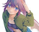厚塗りテイストで柔らかいタッチのイラスト描きます あなただけの理想のキャラをカラフルに彩ります！ イメージ1