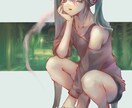 女の子お描きします アニメ、オリジナル、厚塗りで女の子描いてます イメージ3