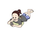 人物、キャラのイラスト制作します おしゃれでシンプル、どこかエモーショナルなテイストです。 イメージ4