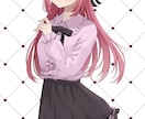 女の子の可愛いイラスト描きます サムネ、アイコン、歌ってみたに使用できるイラストを描きます！ イメージ4