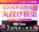 プロがインスタグラム集客導線をフル構築いたします インスタグラム自動化の仕組み構築から導線設計まで一括対応！ イメージ1