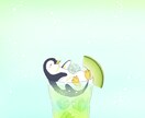 ゆるかわペンギン＆オリキャラ描きます まったりペンギン＆オリキャラでほっこり演出 イメージ3