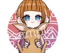 可愛いアイコンイラスト描きます 可愛くて優しいSNSアイコンイラストを描きますプレゼントなど イメージ2