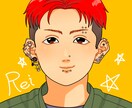 似顔絵描きます バストアップサイズの似顔絵作成をいたします！ イメージ2