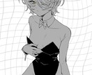 Xや他サイトでのアイコンや一枚絵描きます かわいい女の子を描くのが得意です！！！ イメージ1