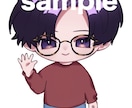 アイコン用、キャラクターデザイン、夢絵描きます SNS用希望の方にぴったりなイラスト描きます イメージ7