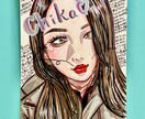褒め顔アート/あなたの本当の魅力を描きます 自己肯定感UPは現役美容学生にお任せ！自分へのプレゼントに♡ イメージ1