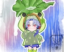 量産ちびキャラ【カエルカッパ】を描きます Vtuber / Vライバーさんに大人気の量産シリーズです！ イメージ2