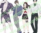 TRPG・創作向けキャラクター立ち絵制作いたします TRPG、創作などで使用できるキャラクター立ち絵を制作 イメージ3
