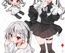 最短即日納品☆詰め込みラフ描きます クオリティの高いイラストを制作いたします♪ イメージ2