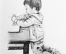 シンプルスケッチ!似顔絵描きます 凹凸やシワは控えめに、シンプルにスケッチします(ご相談可) イメージ3