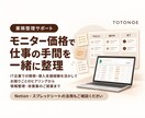 モニター価格で業務効率化の支援をします 情報整理と仕組みづくりのプロが、情報と仕事の流れを整えます！ イメージ1