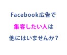 Facebook広告の問題を解決します Facebook広告の使い方やコストを安く運用したいあなたへ イメージ1