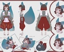 どこかノスタルジックなキャラクターに仕上げます 丁寧なヒアリングで初めてでも安心してご利用いただけます！ イメージ2