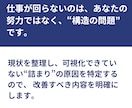 仕事が回らない現状を整理し解決方法を提示します 課題を可視化し、解決方法と進める順序が分かれば、後はやるだけ イメージ2
