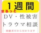 トラウマ経験者のための安心ピアサポートます DV・性被害・PTSDを抱えた方同じ仲間として寄り添います イメージ1